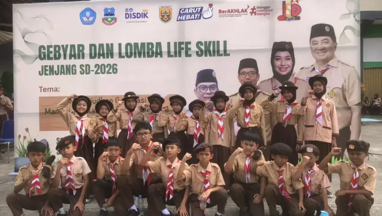 Buka Lomba Life Skill Jenjang SD, Sekda Garut: Upaya Bentuk Karakter Mandiri Melalui Gerakan Pramuka