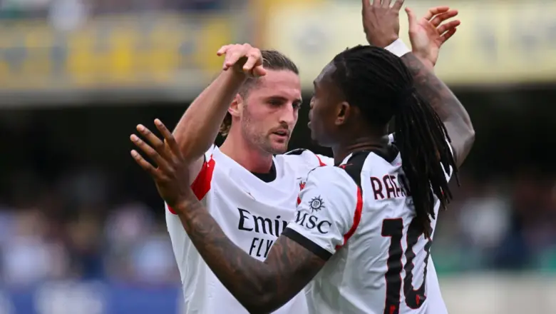 AC Milan Raih Kemenangan Tipis atas Verona berkat Gol Tunggal Rabiot