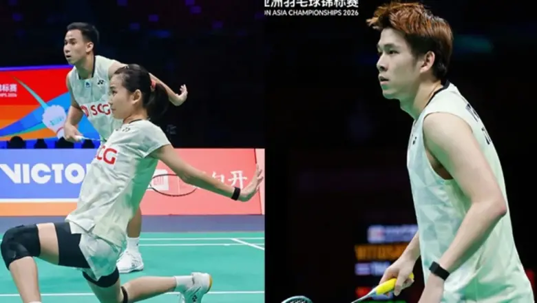 Dechapol/Supissara & Kunlavut Vitidsarn Amankan Semifinal Kejuaraan Asia 2026