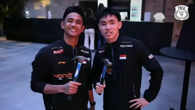 Moh Zaki Ubaidillah & Nikolaus Joaquin Bawa Indonesia Atasi Thailand