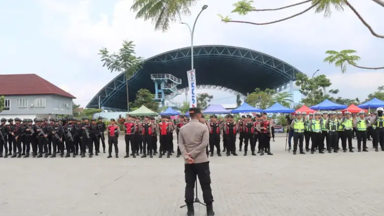 Polres Garut Siagakan 571 Personel Gabungan Amankan Nobar Persib vs Persijap di SOR Adiwijaya