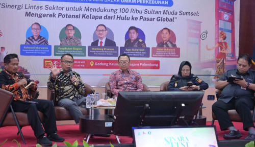Kelapa Tak Lagi Dijual Mentah, Hilirisasi Jadi Kunci Naik Kelas UMKM Sumsel