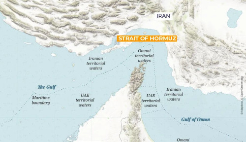 Iran Izinkan Kapal China Lintasi Selat Hormuz