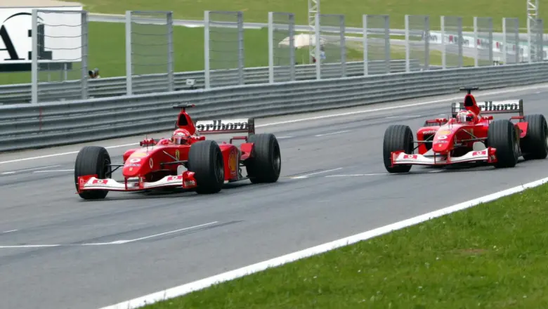Kontroversi Besar Ferrari di GP Austria 2002