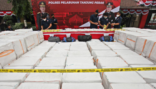 Polda Metro Jaya Tangkap Pengedar Sabu 32 Kilogram Jaringan Malaysia