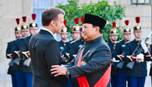 Presiden Prabowo Hadiri Jamuan Santap Malam Kenegaraan di Istana Élysée Paris