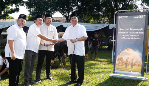 Bank Mandiri Group Salurkan 2.529 Hewan Kurban ke Seluruh Indonesia