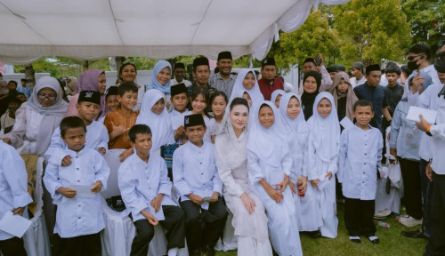 Tumpah Ruah, Sherly Tjoanda Tetap Ikut Rayakan Iduladha di Rumah Dinas Sarbin Sehe dan Sampaikan Pesan Ini