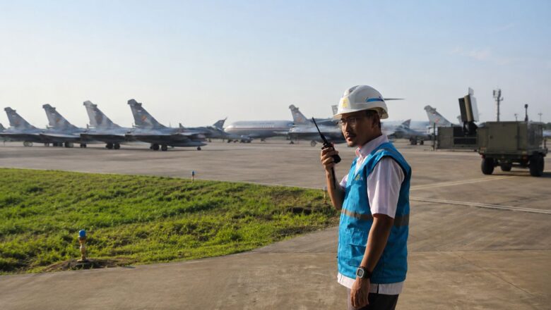 Listrik Andal PLN Kawal Penyerahan Pesawat Rafale di Bandara Halim
