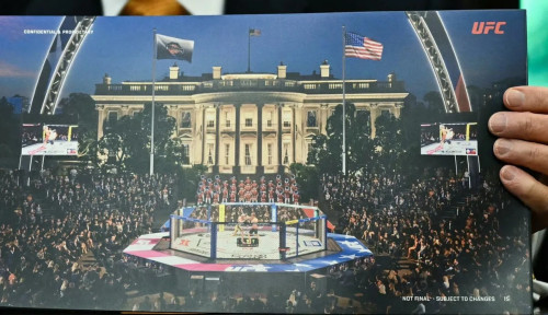 Bukan Parade, Amerika Serikat Pilih Rayakan Hari Kemerdekaan dengan Pertandingan UFC di Gedung Putih