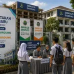 240 Siswa Masih Belajar di SOR Arcamanik, SMAN 28 Bandung Masih Tahap Fondasi