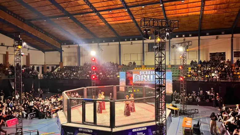 Temu Tarung Battle of Honor Meriahkan Hari Bhayangkara ke-80, Ribuan Penonton Padati GOR Adiwijaya Garut