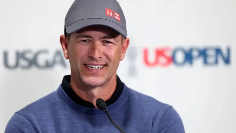 Adam Scott Rayakan Rekor 100 Turnamen Major Beruntun di US Open 2026