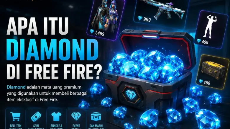 Apa Itu Diamond di Free Fire? Kenali Fungsi dan Cara Mendapatkannya