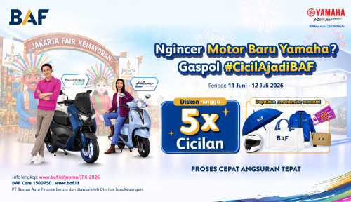 BAF Bidik Penyaluran Pembiayaan Motor Yamaha Lewat Jakarta Fair 2026