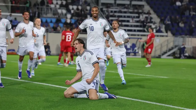 Francesco Pio Esposito Akui Masih Dibayangi Penalti Gagal Lawan Bosnia