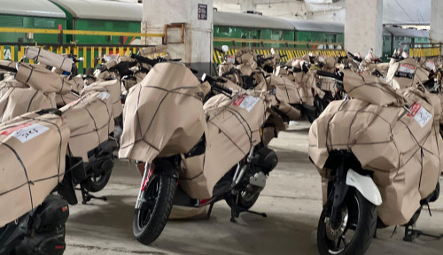 Libur Sekolah, KAI Logistik Antisipasi Potensi Lonjakan Pengiriman Motor di Yogyakarta