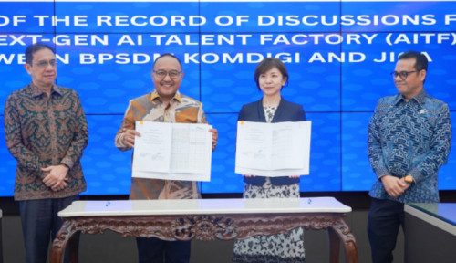Indonesia-Jepang Perluas Kerja Sama AI Lewat Next Generation AI Talent Factory