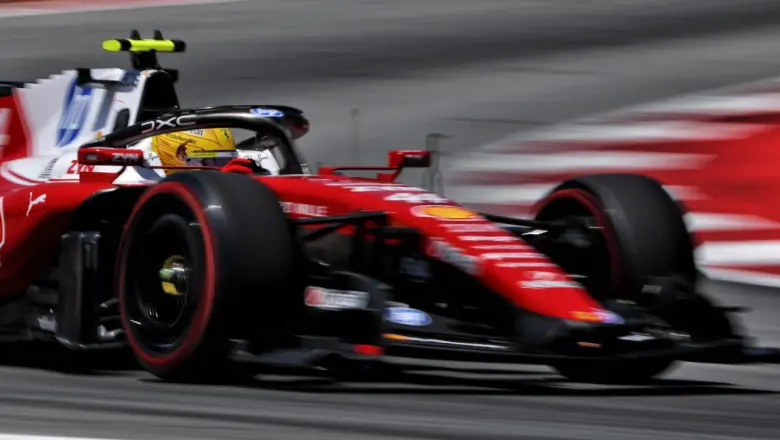 Lewis Hamilton Raih Kemenangan Pertama Bersama Ferrari di Barcelona