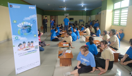 PNM Salurkan 17 Ton Pakaian Hasil RE3 For-E untuk Disabilitas dan Lansia