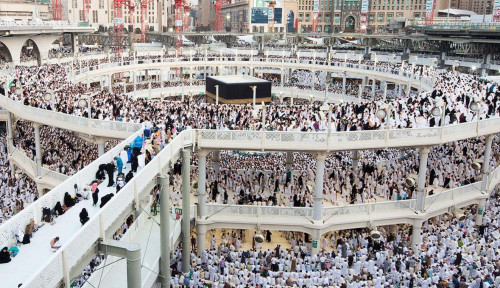 Sambut 1 Muharram 1448 H, Jemaah Bisa Saksikan Pergantian Kain Kiswah Ka’bah di Mataf Garapan Waskita Karya