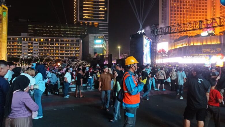 PLN Kawal Keandalan Listrik Perayaan HUT ke-499 Kota Jakarta di Bundaran HI