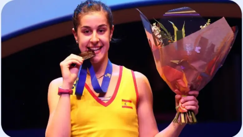 Carolina Marin Terima Penghargaan Olahraga Gran Cruz Al Merito Deportivo
