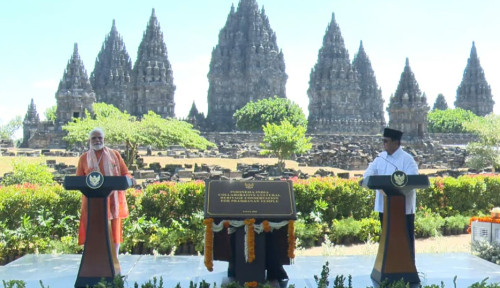 Presiden Prabowo Sambut Kesepakatan Restorasi Candi Prambanan Bersama India