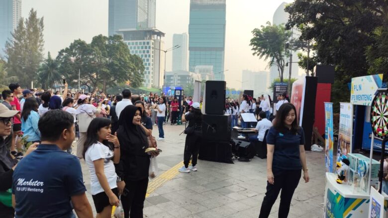 PLN Dekatkan Layanan ke Masyarakat, Promo Tambah Daya 50 Persen Ramaikan Car Free Day Jakarta