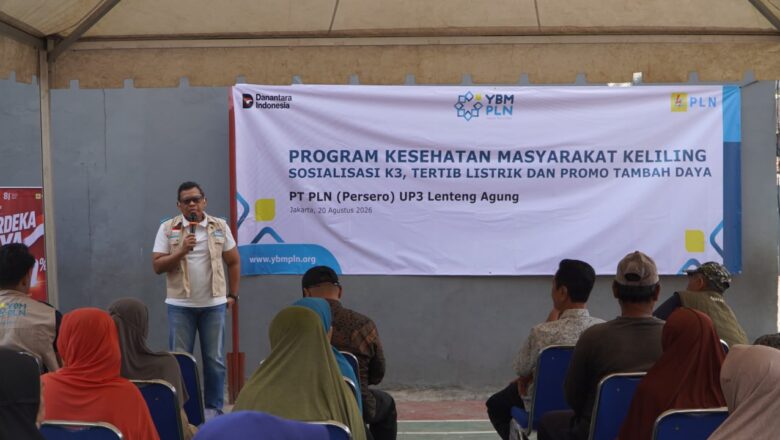 PLN Bersama YBM PLN Hadirkan Layanan Kesehatan, Edukasi K3, dan Promo Tambah Daya untuk Warga Lenteng Agung