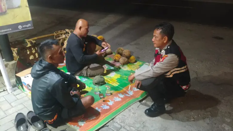 Patroli Malam Polsek Pataruman Sisir Sejumlah Jalur Rawan di Kota Banjar