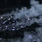 Blue Fire Muncul Di TWA Gunung Papandayan Garut,Aktifitas Pendakian Ditutup
