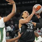 A’ja Wilson Bawa Las Vegas Aces Raih Kemenangan Kelima Beruntun