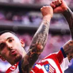 Bintang Barcelona menirukan Selebrasi Pemain Atletico Madrid di Derby