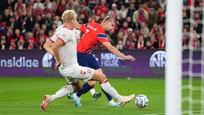 Erling Haaland Cetak Dua Gol, Norwegia Kalahkan Denmark 3-2 di Nations League