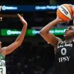Hasil WNBA: Las Vegas Aces Jungkalkan Seattle Storm 114-77