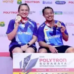 Kalahkan Bagas-Apriyani, Rehan-Melati Kampiun Surabaya IC 2026