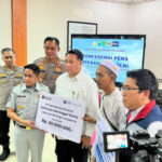 Jasa Raharja Salurkan Santunan Rp70 Juta untuk Korban Meninggal KMP Virgo Transport 8