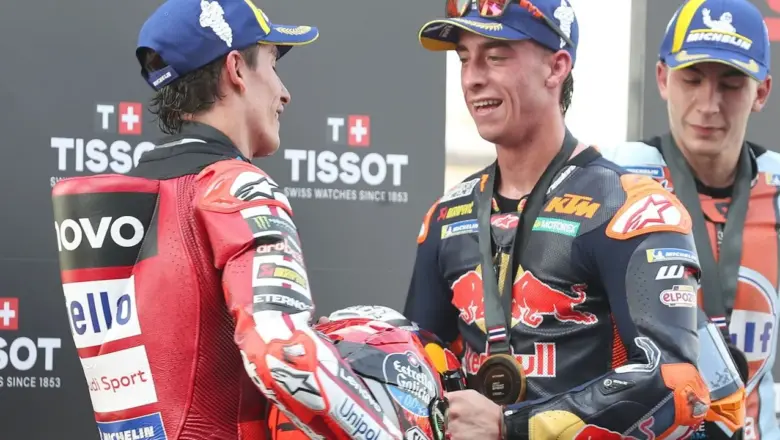 Reaksi Marc Marquez Lihat Pedro Acosta Calon Rekan Setimnya Menang