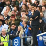 Reaksi Mikel Arteta di Pinggir Lapangan Saat Arsenal Tertunduk di Hadapan Brighton