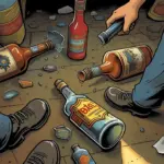 Polres Garut Amankan 75 Botol Miras Tanpa Izin