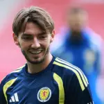 Billy Gilmour Tatap 50 Penampilan Bersama Timnas Skotlandia