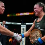 Jena Bishop Kalahkan Liz Carmouche dan Rebut Gelar Juara Kelas Terbang PFL