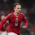 Mikkel Damsgaard Dipastikan Absen Bela Denmark Lawan Wales