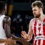Olympiacos Pecundangi Barcelona di Palau Blaugrana